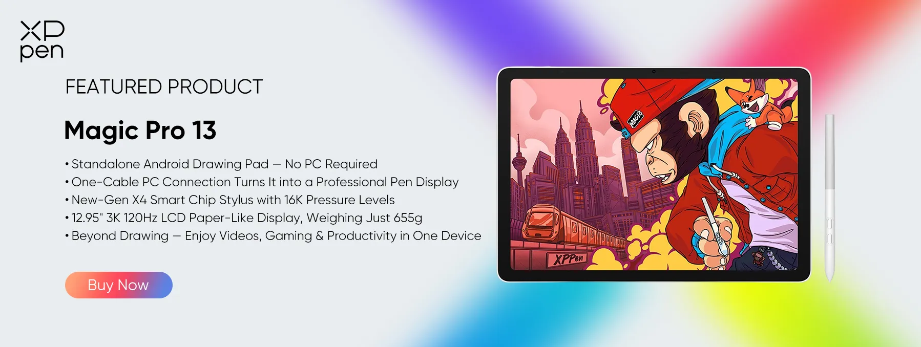buy xppen magix pro 13 standalone drawing pad